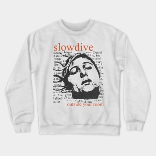 vintage slowdive // fanart Crewneck Sweatshirt